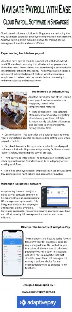Navigate Payroll with Ease: Cloud Payroll Software in Singapore!