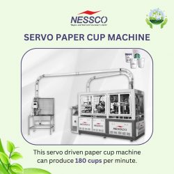 Nessco Servo Paper Cup Machine