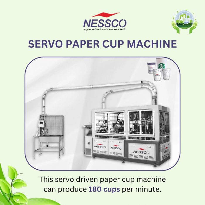 Nessco Servo Paper Cup Machine