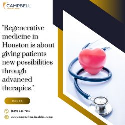 New Possibilities with Regenerative Medicine Houston