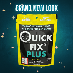 Quick Fix Plus Updates Their Packaging!