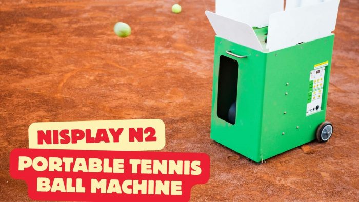 Portable and Powerful: The Nisplay N2 Tennis Ball Machine