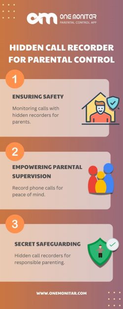 ONEMONITAR – HIDDEN CALL RECORDER FOR PARENTAL CONTROL