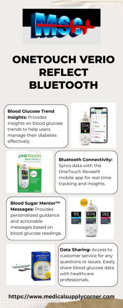 OneTouch Verio Reflect Bluetooth Glucose Monitoring System