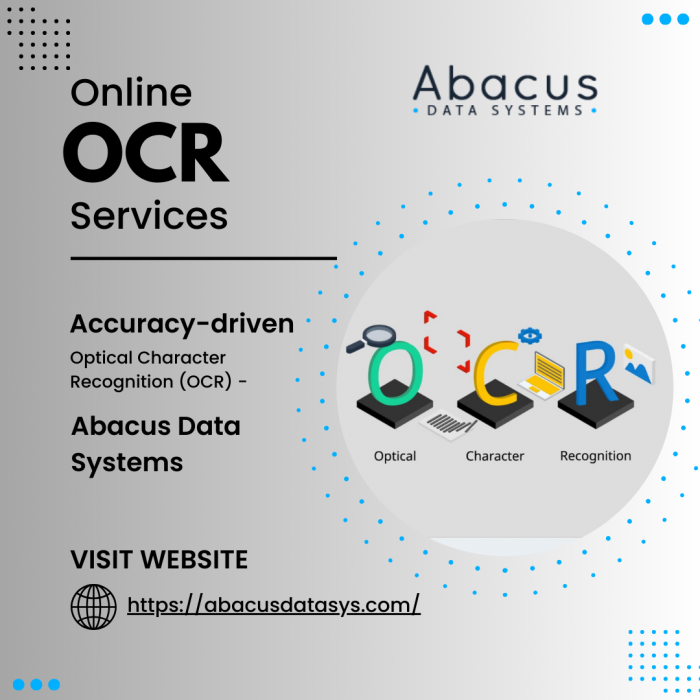 Abacus Data Systems: Digitally Transform Your Business with Best OCR Services