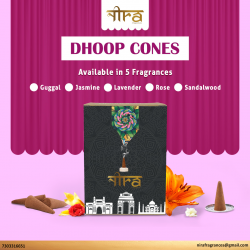 Buy Organic Dhoop Cones Online at the Best Price – Nira Fragrances