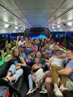 Austin Nites Party Bus Rental, 30 passenger Bus