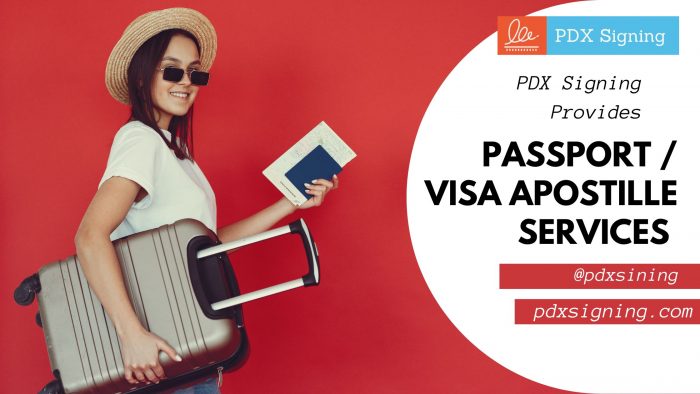 Passport visa apostille services