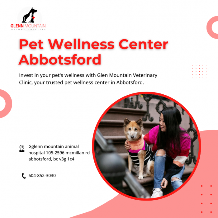 Visit Pet Wellness Center Abbotsford for your pet’s annual health examination