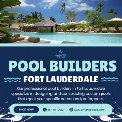 Professional Pool Builders in Fort Lauderdale