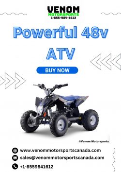 Top Powerful 48v ATV – Venom Motorsports Canada