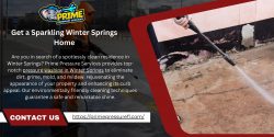 Prime Pressure Services: Your Winter Springs Pressure Washing Experts