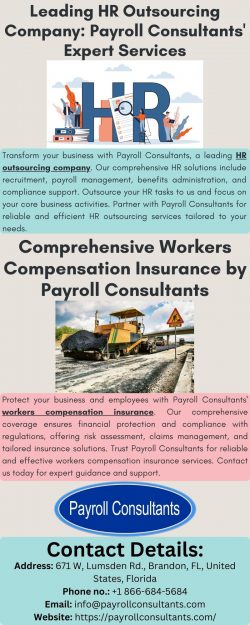 Professional HR Outsourcing Company – Payroll Consultants