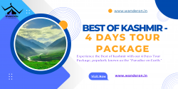 Best of Kashmir – 4 Days Tour Package