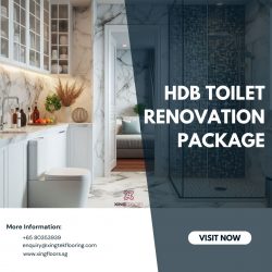 HDB Toilet Makeover: Quick And Easy Renovation Packages