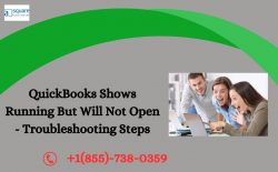 QuickBooks Shows Running But Will Not Open – Troubleshooting Steps