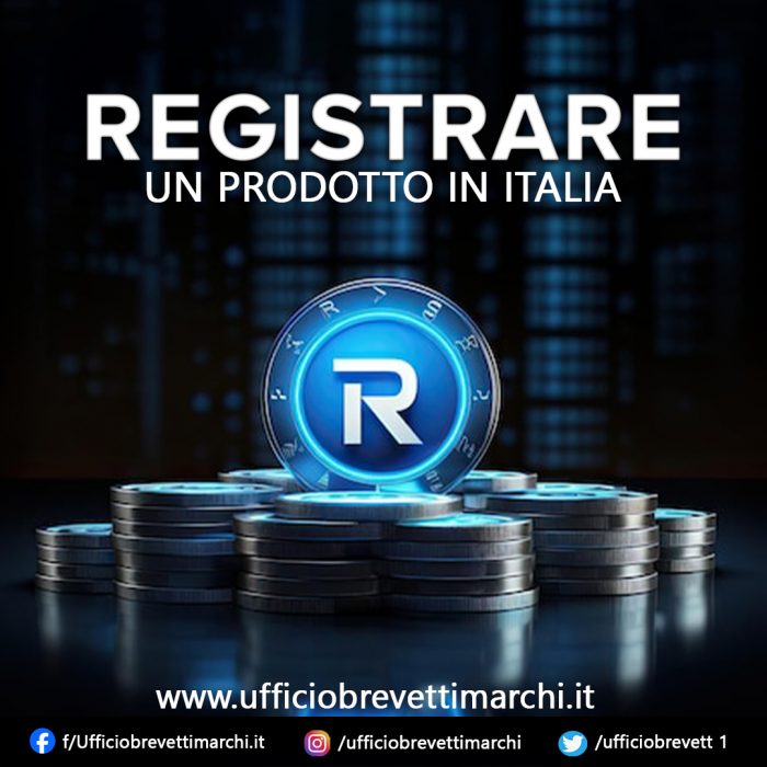 registrare un prodotto in Italia