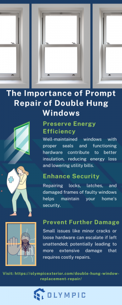 The Importance of Prompt Repair of Double-Hung Windows