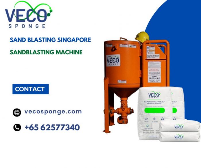 Top Sand Blasting Machine in Singapore | Veco Sponge