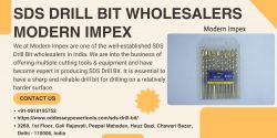 Modern Impex – Your Expert SDS Drill Bit Wholesaler