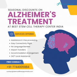 Seasonal Discounts on Stem Cell Therapy Alzheimer’s India