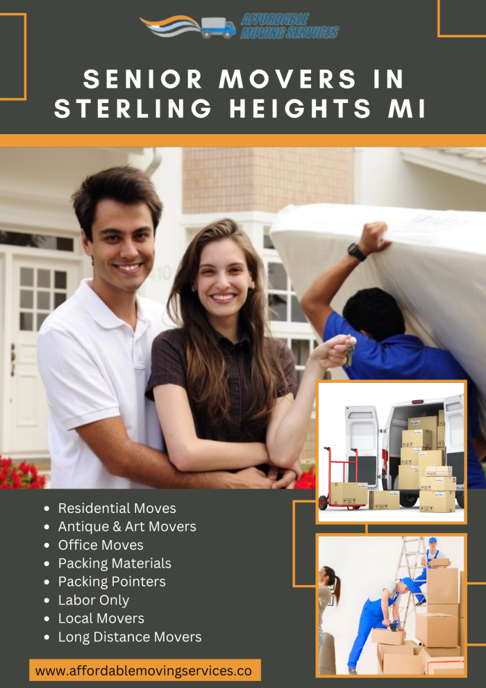 Senior Movers In Sterling Heights Mi