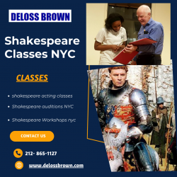 Shakespeare Classes in NYC: Master the Bard’s Works with Deloss Brown