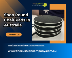 Shop Round Chair Pads In Australia| The Cushion Company AU