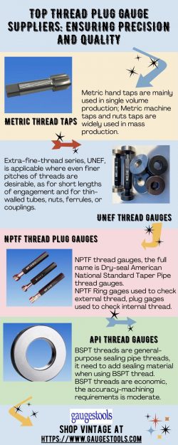 Top Thread Plug Gauge Suppliers: Quality Metrics