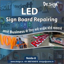LED Sign Board Repair in Noida