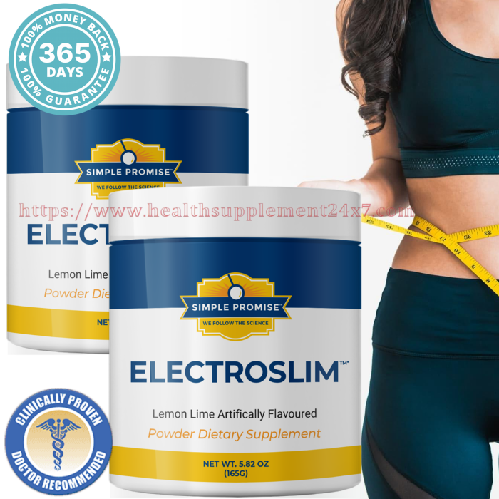 Simple Promise – ElectroSlim (non-FDA) Special Electrolyte Boosted Fat Burning Faster!