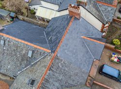Traditional Slate Roof in Wales