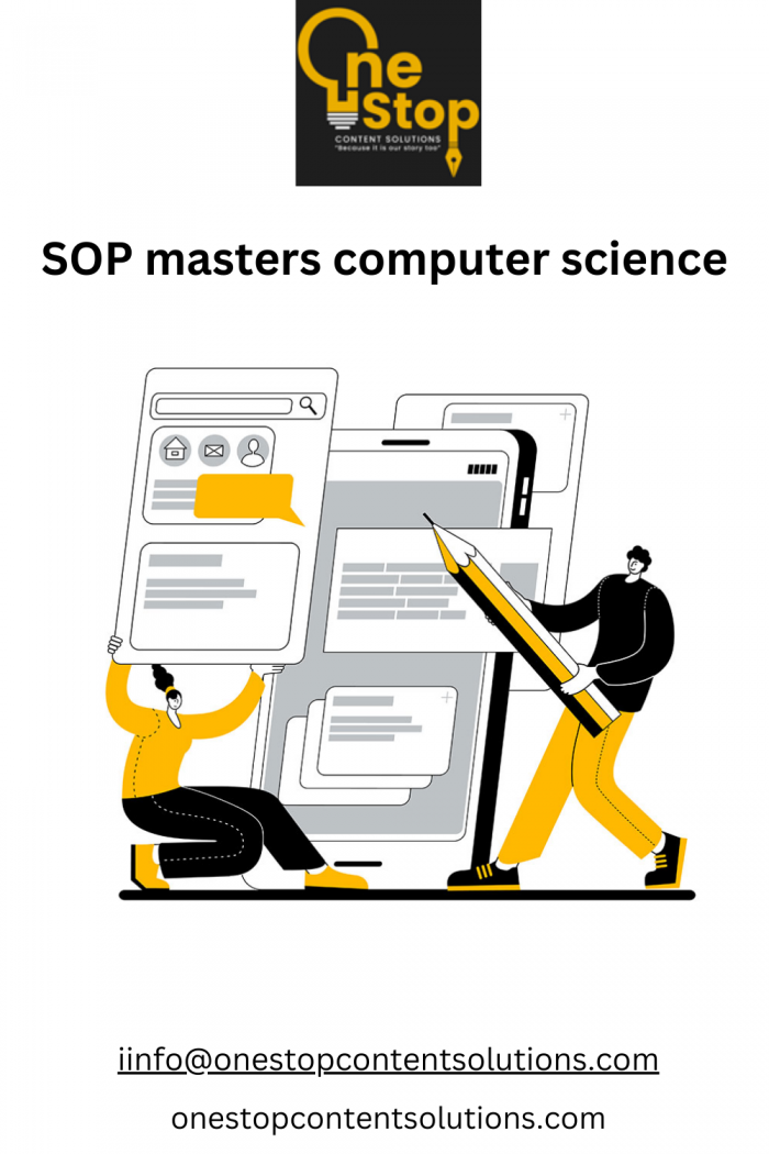 Ace Your SOP for Masters in Computer Science with OneStop Content Solutions