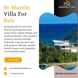 Your Dream Retreat Awaits: Explore the Stunning St. Martin Villa for Sale