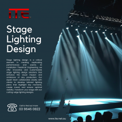 Stage Lighting Design by Installation Theatrical Engineering