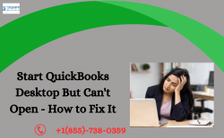 Start QuickBooks Desktop But Can’t Open – How to Fix It