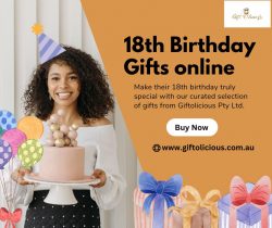 Buy 18th Birthday Gifts online – Giftolicious Pty Ltd