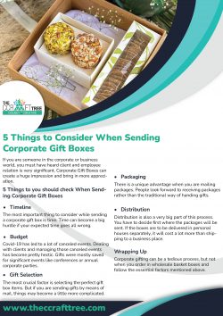5 Things to Consider When Sending Corporate Gift Boxes