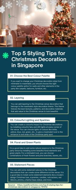 Top 5 Styling Tips for Christmas Decoration in Singapore