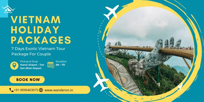 7 Days Exotic Vietnam Tour Package for Couple: Romance & Adventure