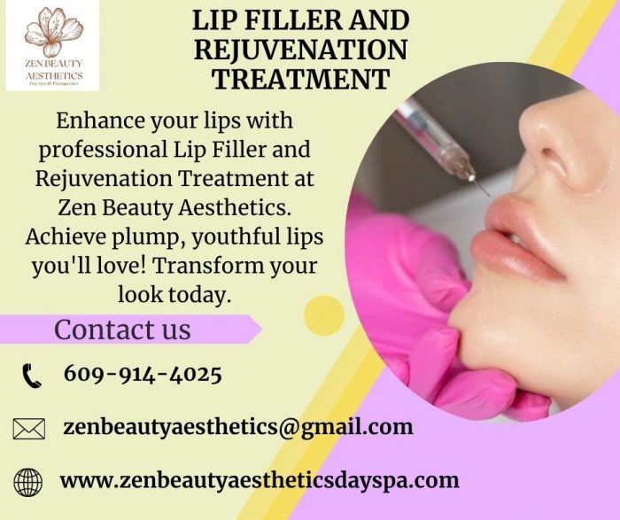 Transform Your Lips with Lip Filler and Rejuvenation Treatment