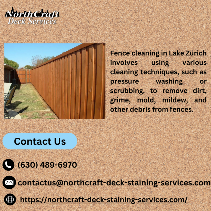 Transform Your Property: Fence Cleaning Services in Lake Zurich