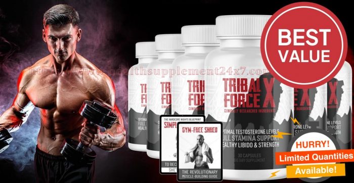 TribalForce X [Lab Tested Approved] Formulated To Enhance Muscles Mass, Strength And Stamina!