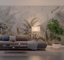 Tropical Trees and Plants Wallpaper Mural