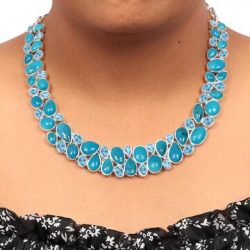 Azure Elegance: Statement Turquoise Necklaces