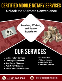 Unlock the Ultimate Convenience with certified mobile notary services