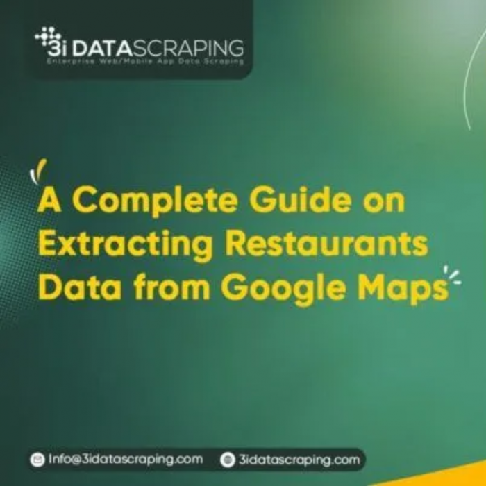 A Complete Guide On Extracting Restaurants Data From Google Maps