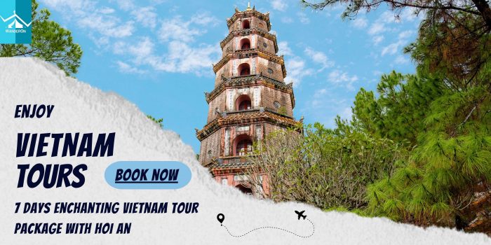 7 Days Enchanting Vietnam Tour Package with Hoi An