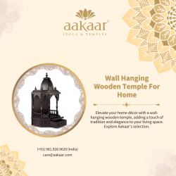 Order Wall Hanging Wooden Temple For Home and it will fit on your shelf