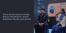 Krishna Dushyant Rana: business truths